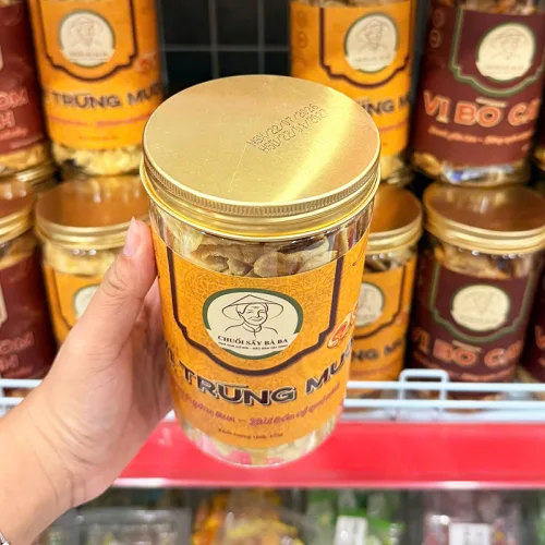 Snack Chuối Sấy Giòn Vị Trứng Muối 125g