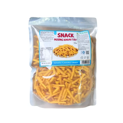 Snack Hương Khoai Tây 500g Giòn Ngon Túi Zip