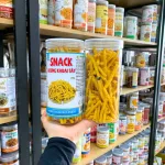 Snack Hương Khoai Tây Ống Vàng Thơm Ngon 200g - Hộp Pet