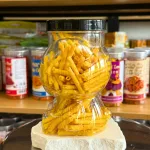 Snack Hương Khoai Tây Ống Vàng Thơm Ngon 200g - Hũ Gấu Lớn