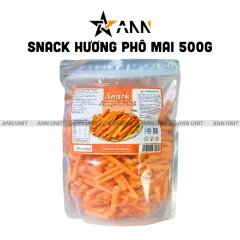 Snack Hương Phô Mai 500g Giòn Ngon Túi Zip
