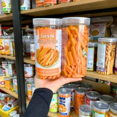 Snack Hương Phô Mai - Khoai Tây Phô Mai 200g - Hộp Pet
