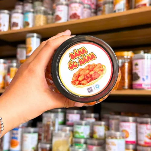 Snack Sò Hành Lá 300g - Hộp Gấu Lớn