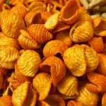 Snack Sò Hành Lá 500g Túi Zip Bạc