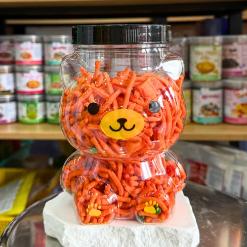Snack Thập Cẩm (Bim Bim Tăm Đậu Hà Lan) 400g - Hộp Gấu Lớn