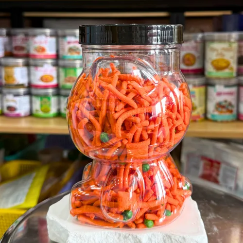 Snack Thập Cẩm (Bim Bim Tăm Đậu Hà Lan) 400g - Hộp Gấu Lớn
