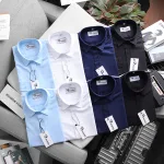 Áo Sơ Mi Nam Tay Ngắn RURUMEN Công Sở Có Size to