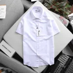 Áo Sơ Mi Nam Tay Ngắn RURUMEN Công Sở Có Size to