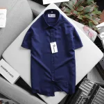 Áo Sơ Mi Nam Tay Ngắn RURUMEN Công Sở Có Size to