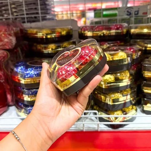 Socola Tim HONGYA 3 Màu Loại 3 Viên 31.5g