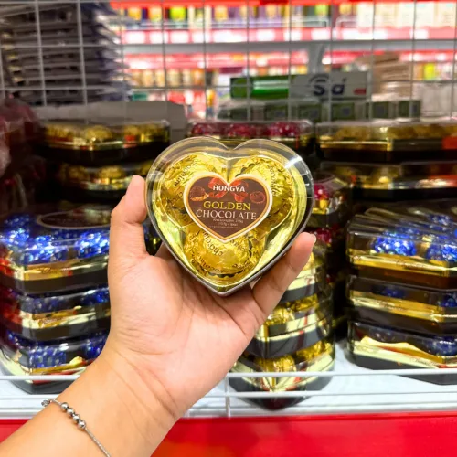 Socola Tim HONGYA 3 Màu Loại 3 Viên 31.5g