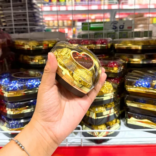 Socola Tim HONGYA 3 Màu Loại 3 Viên 31.5g