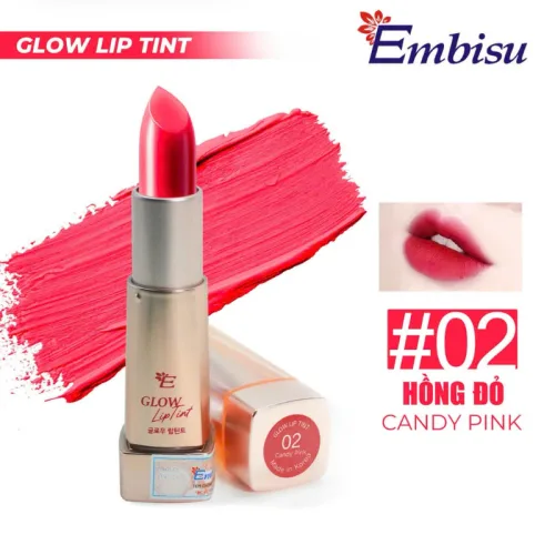 Son Dưỡng Ẩm Môi Hàn Quốc Embisu Glowp Lip Tint
