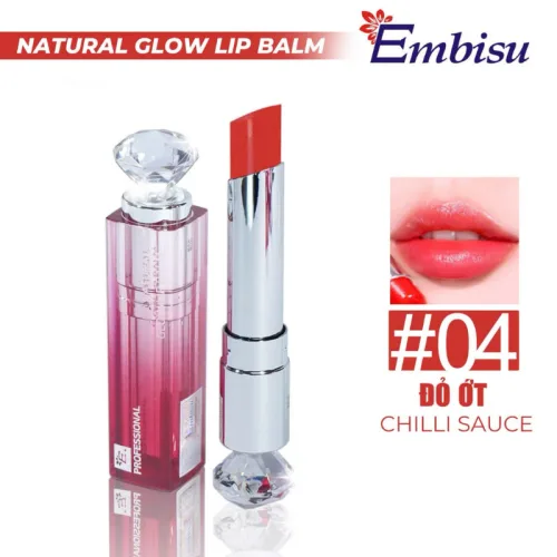 Son Dưỡng Ẩm Môi Hàn Quốc Embisu Natural Glow Lip Balm