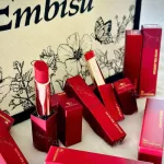 Son Môi Sáp Lì Hàn Quốc Embisu Satin Veil Lipstick - 6 Màu