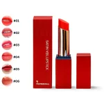 Son Môi Sáp Lì Hàn Quốc Embisu Satin Veil Lipstick - 6 Màu