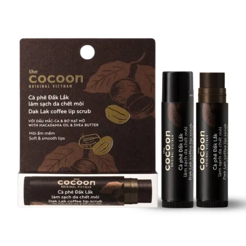 Son Tẩy Tế Bào Chết Môi Cocoon 5g - Son Cocoon Cà Phê Đắk Lắk