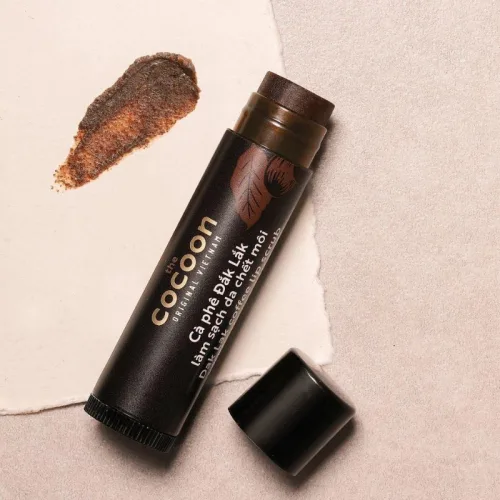 Son Tẩy Tế Bào Chết Môi Cocoon 5g - Son Cocoon Cà Phê Đắk Lắk