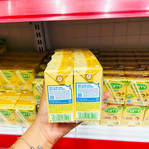 Sữa Đậu Nành FAMI Vị Phô Mai Lốc 6 Hộp (200ml/Hộp)