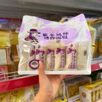 Bánh Mì Sữa Chua Gạo Tím HESHAN - Bánh Sữa Chua Ông Già Mini 360g (Bịch 20 Gói)