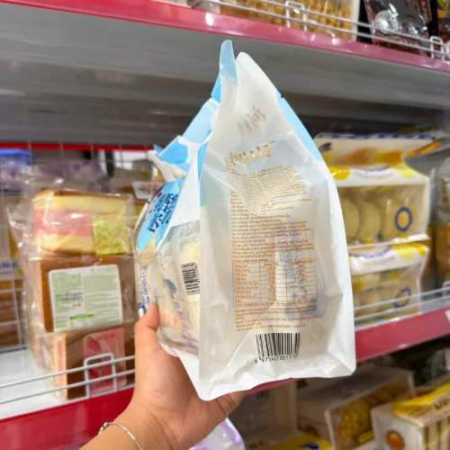 Bánh Mì Sữa Chua Nguyên Bản HESHAN - Bánh Sữa Chua Ông Già Mini 360g (Bịch 20 Gói)