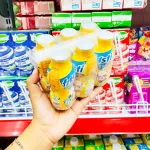 Sữa Chua Uống FRISTI Hương Đào Lốc 6 Chai (80ml/Chai) - Màu Vàng