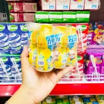 Sữa Chua Uống FRISTI Hương Đào Lốc 6 Chai (80ml/Chai) - Màu Vàng