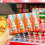 Sữa Chua Uống FRISTI Hương Cam Lốc 4 Hộp (180ml/Hộp)