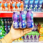 Sữa Chua Uống FRISTI Hương Nho Lốc 6 Chai (80ml/Chai) - Màu Tím