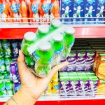 Sữa Chua Uống FRISTI Hương Táo Lốc 6 Chai (80ml/Chai) - Màu Xanh Lá