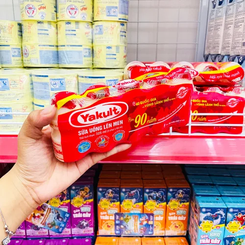 Sữa Chua Uống Lên Men Yakult 325ml (5 Chai x 65ml)