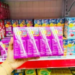Sữa Dinh Dưỡng Trái Cây KUN Hương Nho Lốc 4 Hộp - (180ml/Hộp)