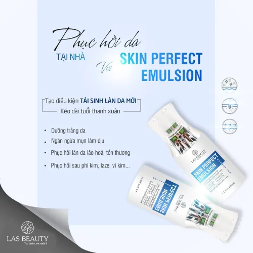 Sữa Dưỡng Rong Nho Las Beauty Skin Perfect Emulsion 50ml The High