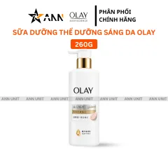 Sữa Dưỡng Thể Olay Whitening Dưỡng Sáng Da 260g - Màu Vàng