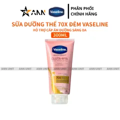 Sữa Dưỡng Thể Vaseline 70X Màu Hồng 300ml (Hàng nhập khẩu có tem phụ) - Phiên Bản Cũ
