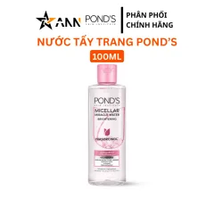 Nước Tẩy Trang Pond's Vitamin Và Hoa Hồng Sáng Da 235ml