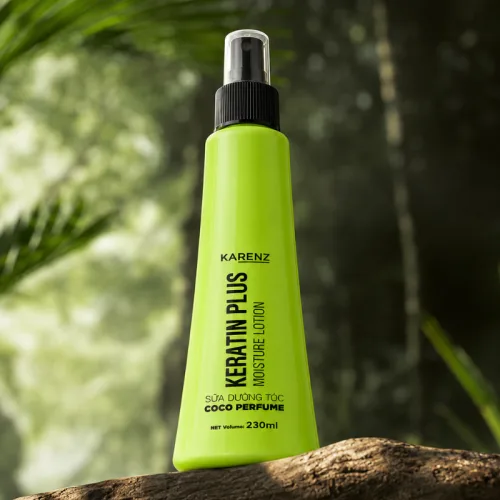 Sữa Dưỡng Tóc Karenz Keratin Plus Moisture Lotion 230ml - Xịt Dưỡng Tóc Keratin Karen Phiên Bản Mới