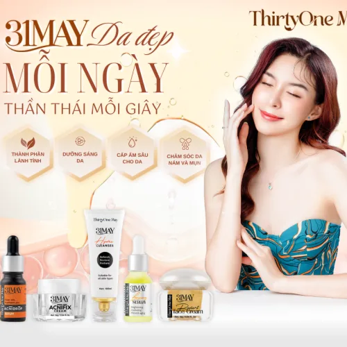 Sữa Rửa Mặt 31may Hydra Cleanser 100ml - Sữa Rửa Mặt Thirty One May Chính Hãng