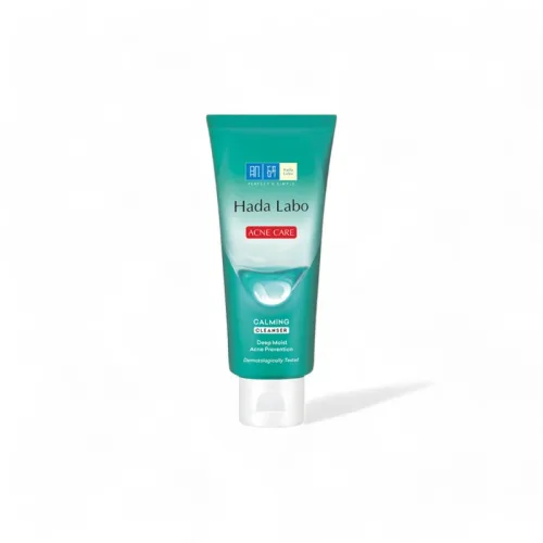 Sữa Rửa Mặt Hada Labo Màu Xanh Lá Acne Care Calming Cleanser Cho Da Mụn 80g