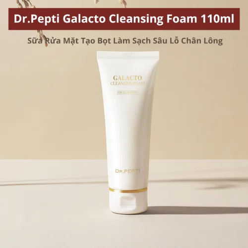 Sữa Rửa Mặt Hàn Quốc Dr. Pepti Galacto Cleansing Foam 110ml