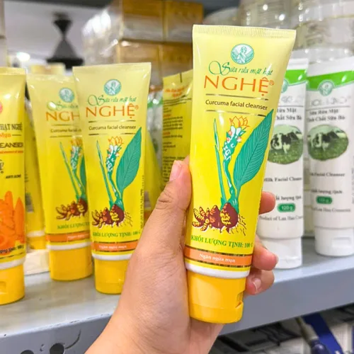 Sữa Rửa Mặt Hạt Nghệ Thorakao 100g