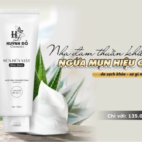 Sữa Rửa Mặt Nha Đam Huỳnh Đỗ