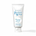Sữa Rửa Mặt Senka Perfect Whip Đất Sét Màu Trắng 120g - Dành Cho Da Dầu Mụn