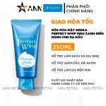 Sữa Rửa Mặt Senka Perfect Whip Sạch Sâu Mướt Mịn Màu Xanh Biển Cho Da Dầu 120g