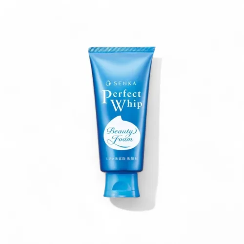 Sữa Rửa Mặt Senka Perfect Whip Sạch Sâu Mướt Mịn Màu Xanh Biển Cho Da Dầu 120g