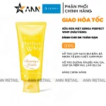 Sữa Rửa Mặt Senka Perfect Whip Vitamin C Màu Vàng Sáng Mịn Mờ Thâm 100g