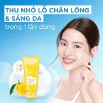Sữa Rửa Mặt Senka Perfect Whip Vitamin C Màu Vàng Sáng Mịn Mờ Thâm 100g