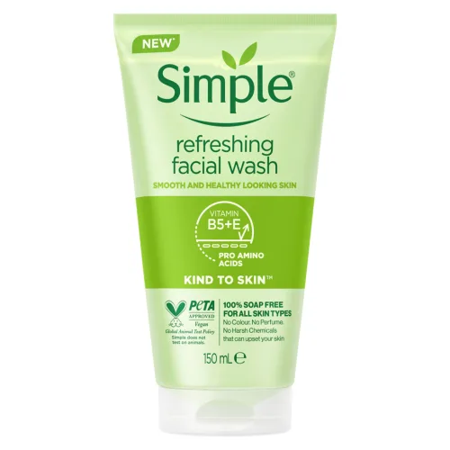 Sữa Rửa Mặt Simple Kind To Skin Refreshing Facial Wash Ge 150ml