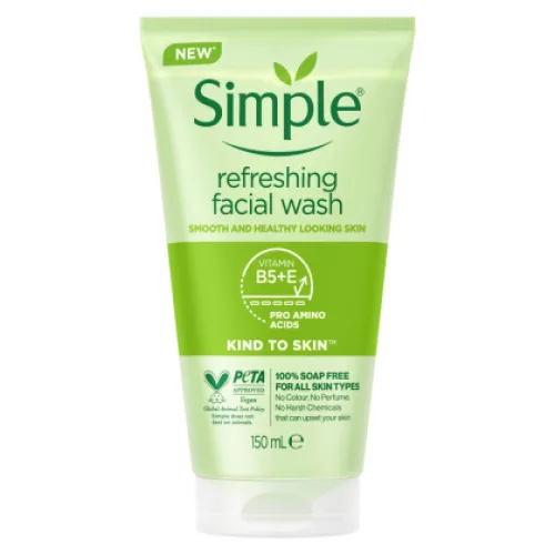 Sữa Rửa Mặt Simple Kind To Skin Refreshing Facial Wash Ge 150ml