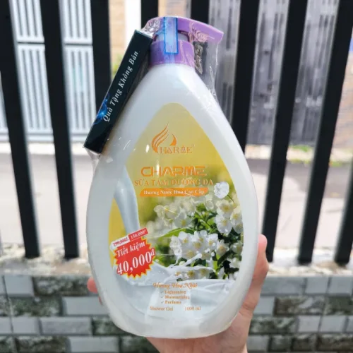 Sữa Tắm Charme Hương Hoa Nhài - Sữa Tắm Hương Nước Hoa Charme Miracle 1 Lít